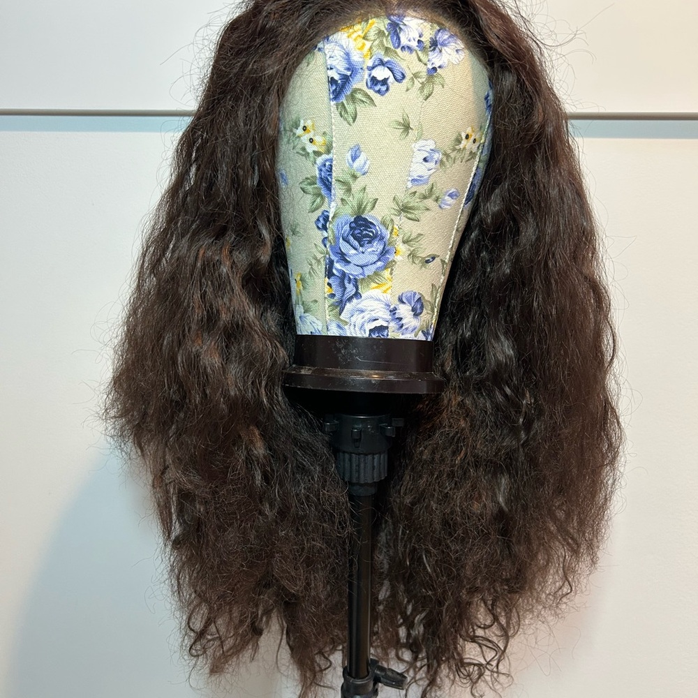 Natural Brown Wavy Hair Wig